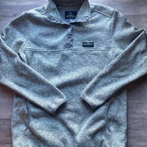 Simply Southern Heathered Gray Pullover/Sweatshirt - Size:Large